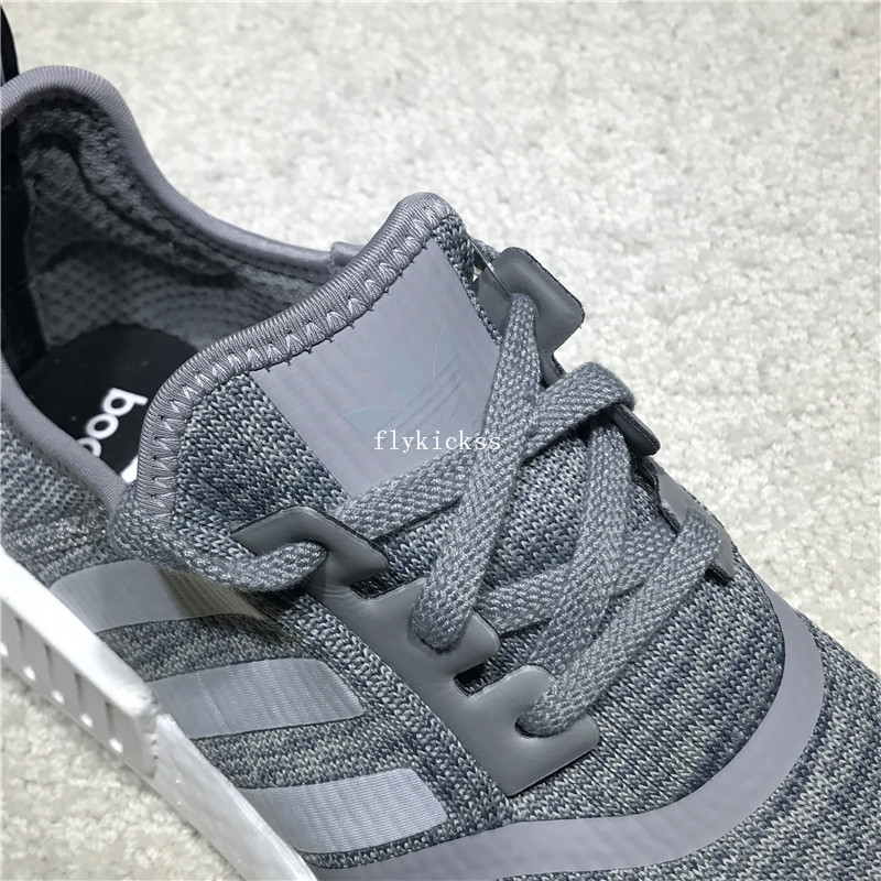 Real Boost Adidas NMD R1 Grey BB2886